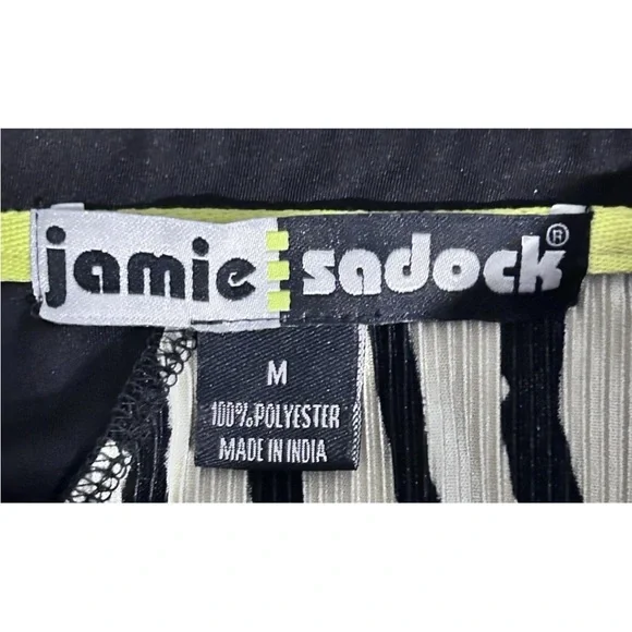 Jamie Sadock Abstract 1/4 Zip Sleeveless Golf Tank - Picture 9 of 12